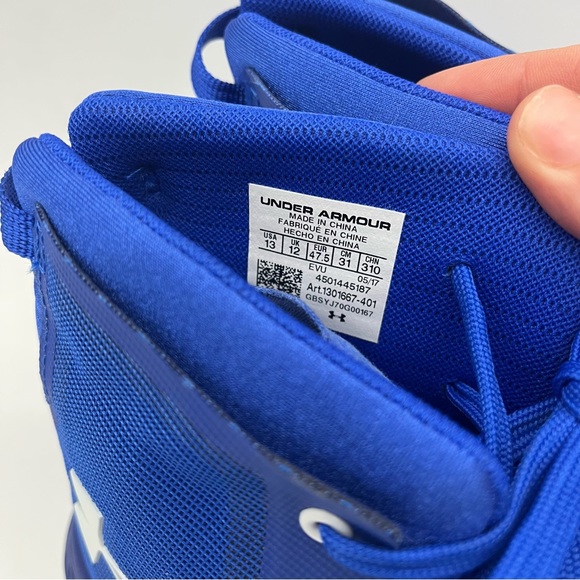 Under Armour UA Lightening 4 Men’s Shoes Cleats Size 13 - Picture 2 of 6